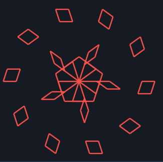 Penrose tiling preview